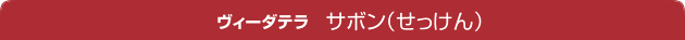 ヴィーダテラ サボン(せっけん)